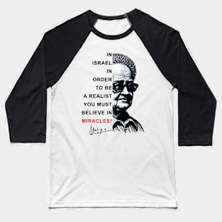 David Ben Gurion Baseball T-Shirt